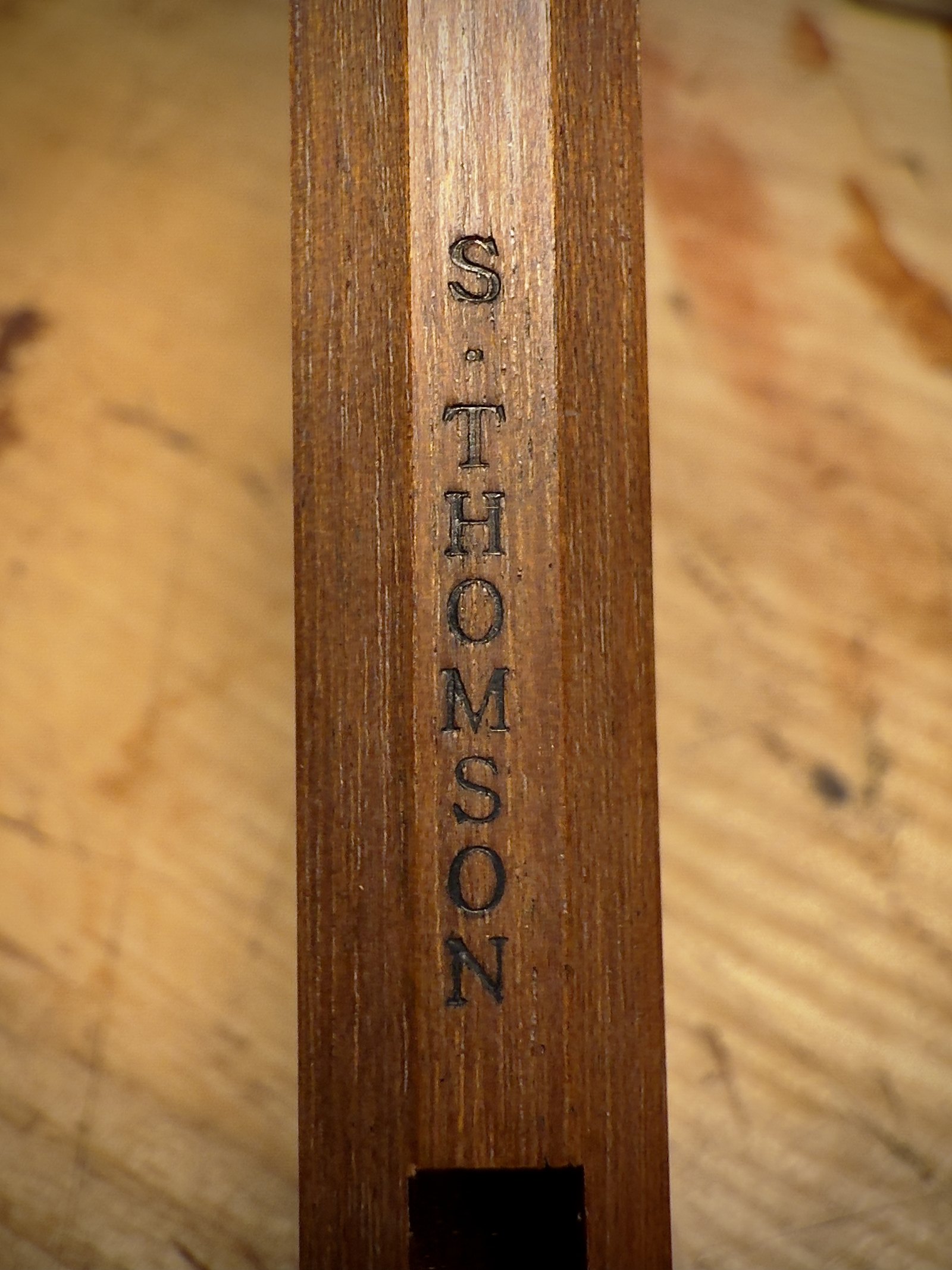 Bow stick branded S. Thomson
